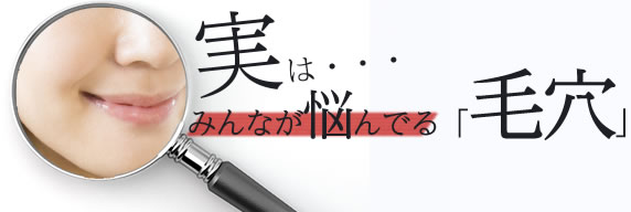 毛穴ケア〜実はみんなが悩んでる「毛穴」のこと。あなたはどのタイプ？